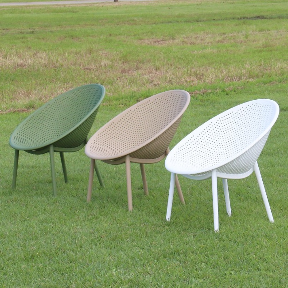 영가구볼라운지체어 야외의자 플라스틱 인테리어 디자인 카페 의자